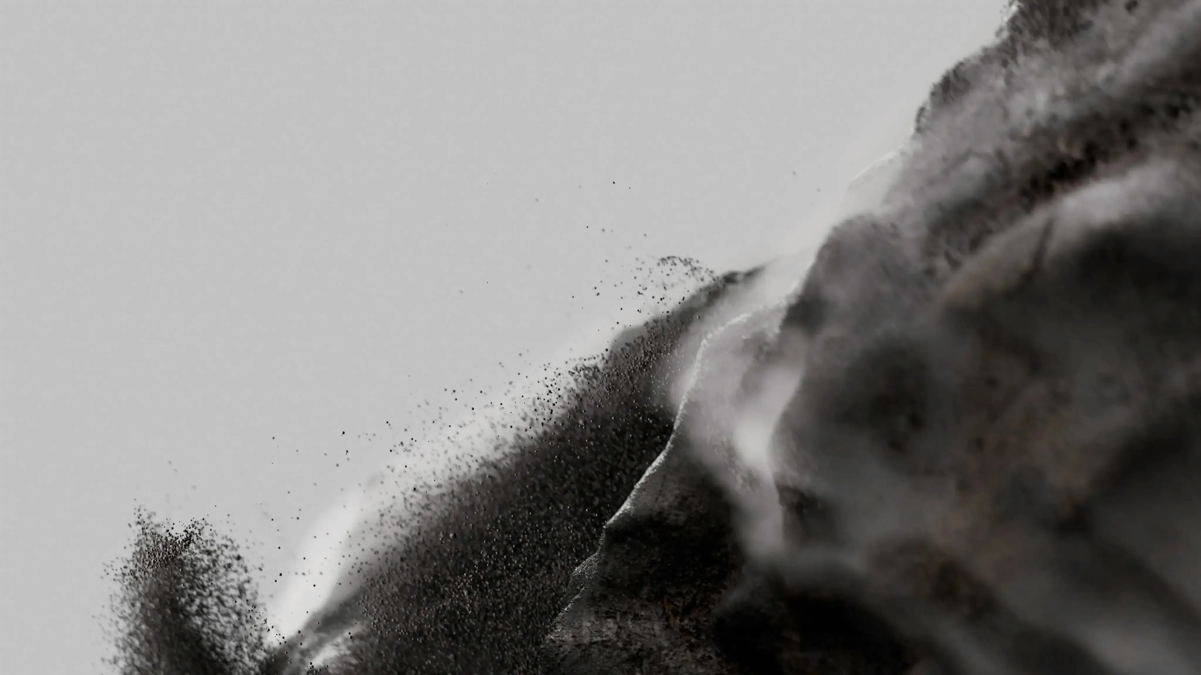 Uranium converting from solid to gas phase